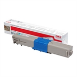 OKI 46508711 toner cartridge cyaan hoge capaciteit (origineel)